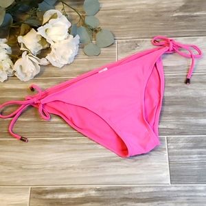 Forever 21 Bikini Swimsuit Bottom - Pink | Size L